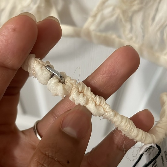 Zara Embroidery Lace Bracelet—- New! - Picture 8 of 9